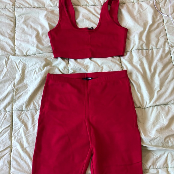 Fashion Nova Other - Bike shorts set